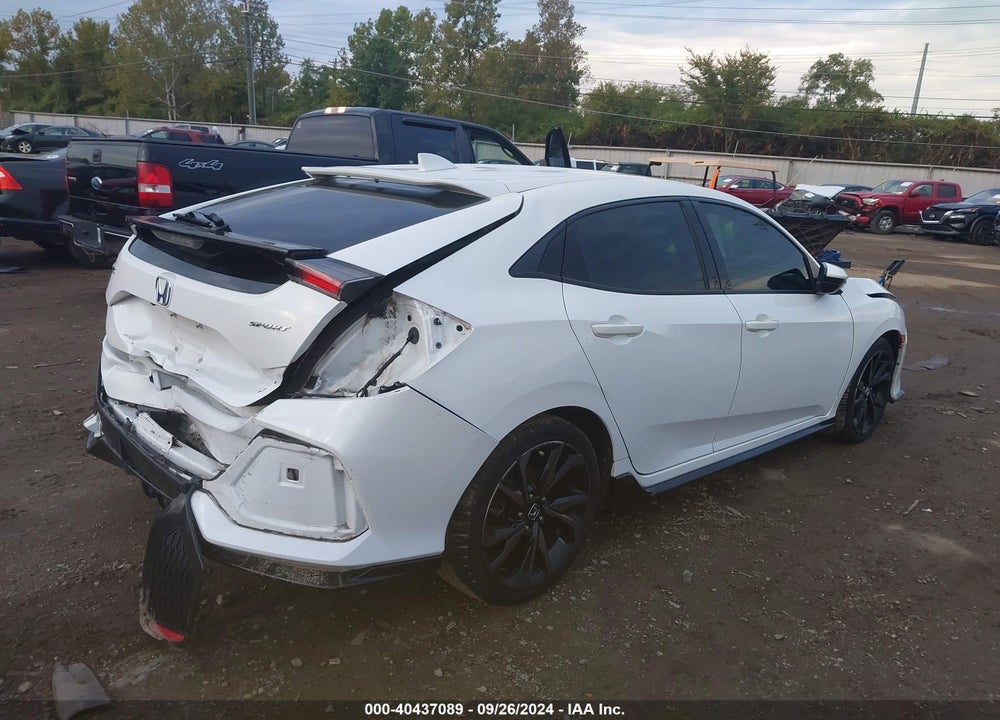 2019 HONDA CIVIC SPORT VIN: SHHFK7G46KU208120