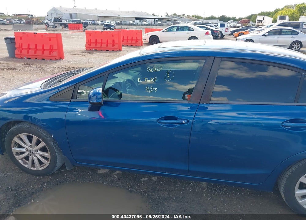 2012 HONDA CIVIC EX VIN: 2HGFB2F85CH544668