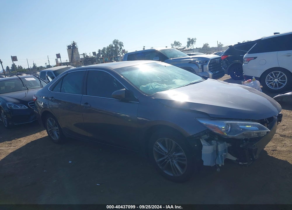 2015 TOYOTA CAMRY SE VIN: 4T1BF1FK3FU995134