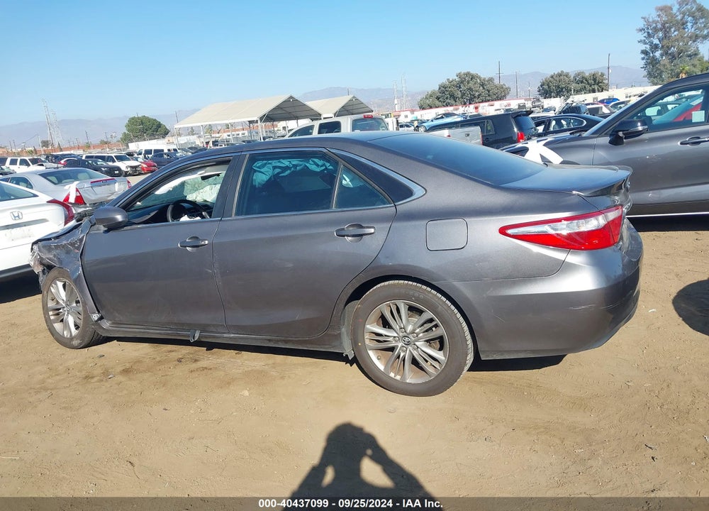 2015 TOYOTA CAMRY SE VIN: 4T1BF1FK3FU995134