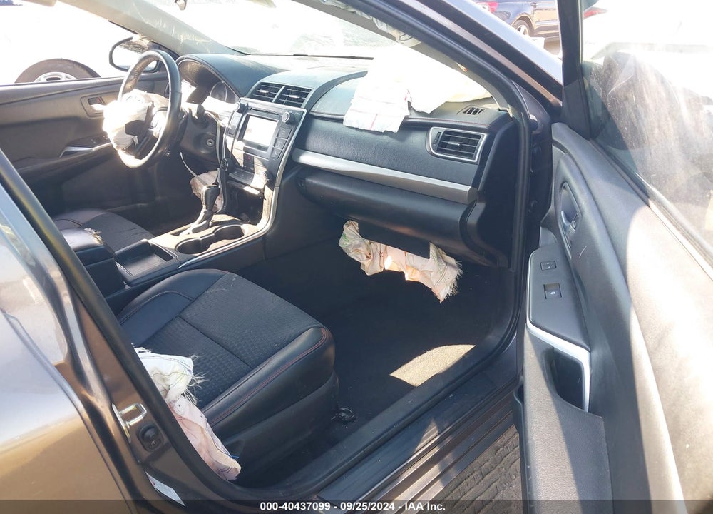 2015 TOYOTA CAMRY SE VIN: 4T1BF1FK3FU995134