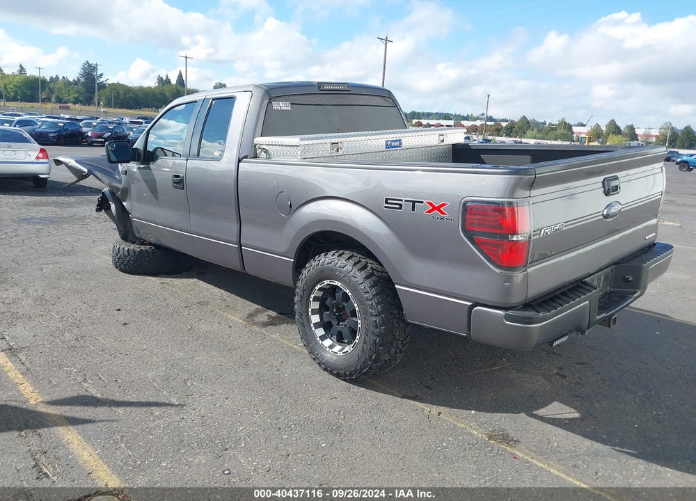 2013 FORD F-150 STX VIN: 1FTFX1EF9DKE66643