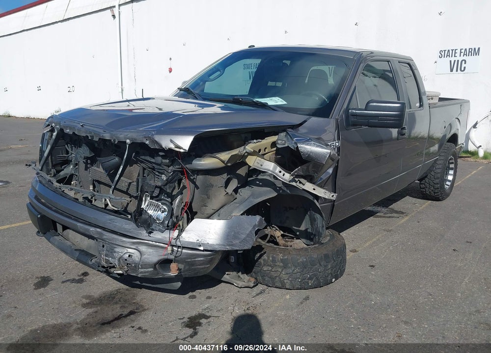 2013 FORD F-150 STX VIN: 1FTFX1EF9DKE66643