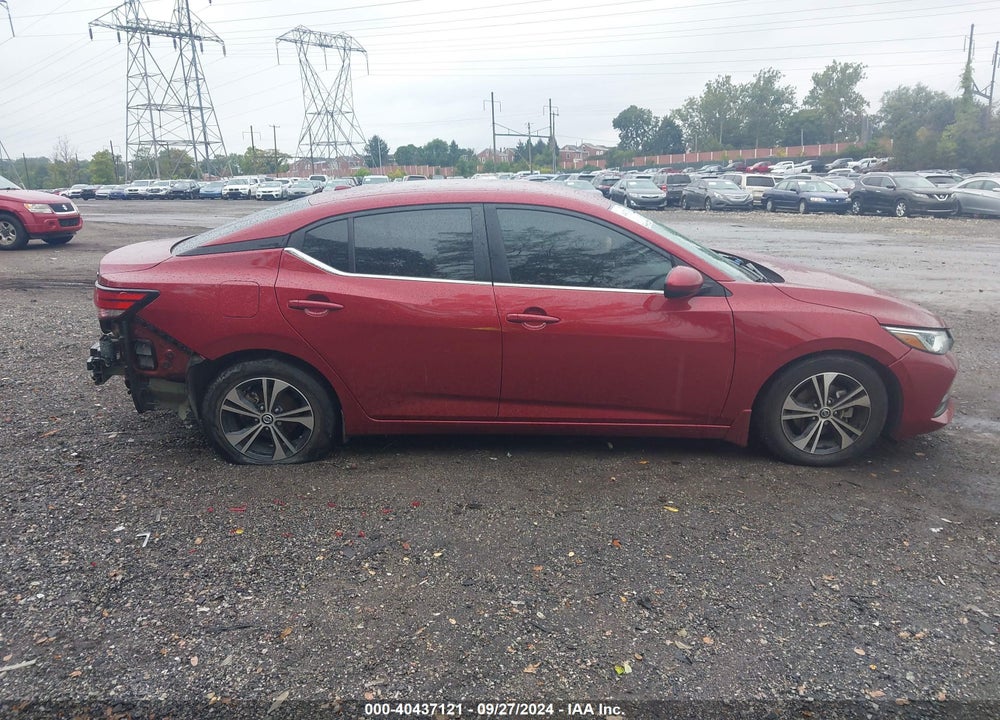 2021 NISSAN SENTRA SV XTRONIC CVT VIN: 3N1AB8CV9MY207098