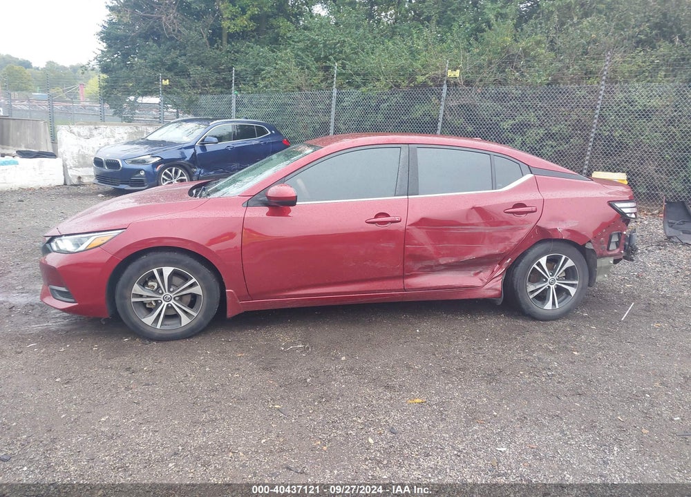 2021 NISSAN SENTRA SV XTRONIC CVT VIN: 3N1AB8CV9MY207098