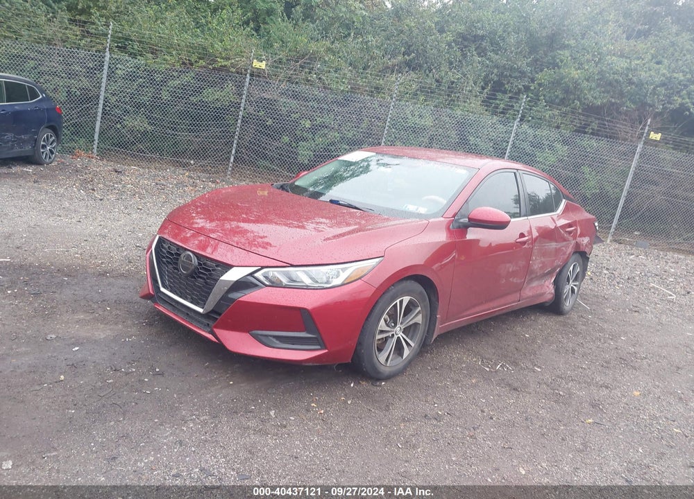 2021 NISSAN SENTRA SV XTRONIC CVT VIN: 3N1AB8CV9MY207098
