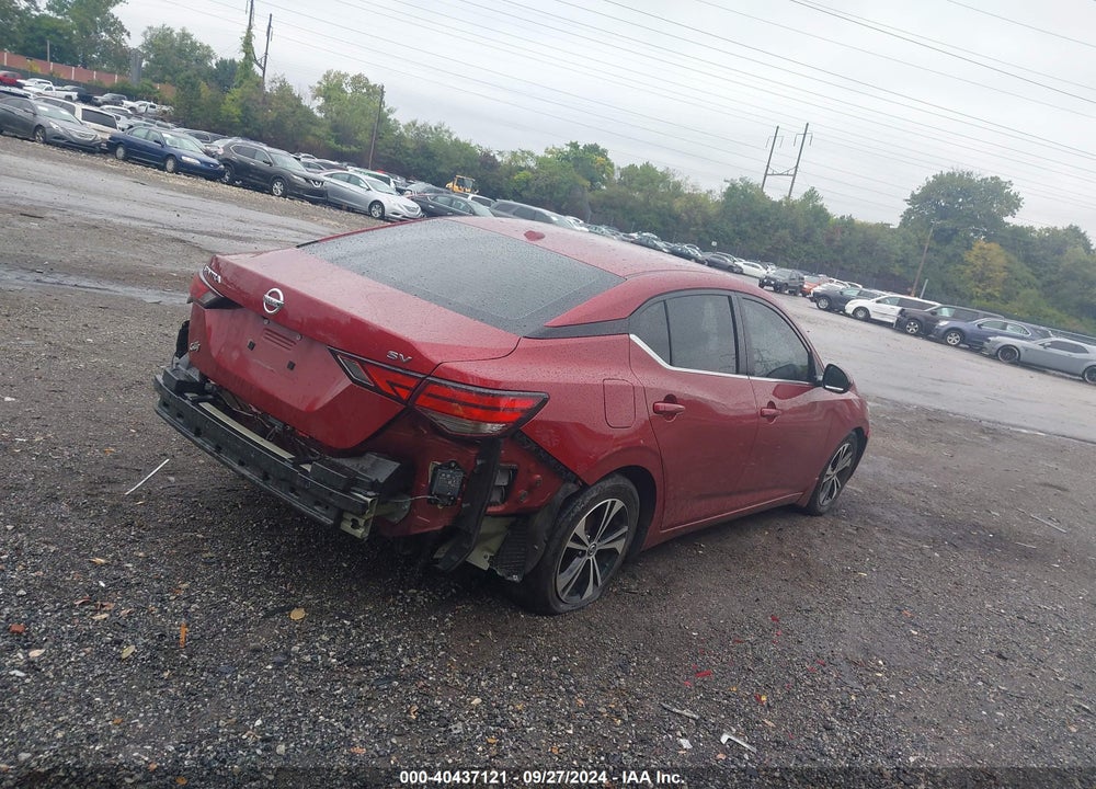 2021 NISSAN SENTRA SV XTRONIC CVT VIN: 3N1AB8CV9MY207098