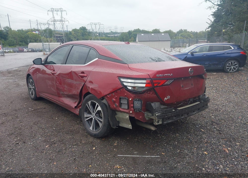 2021 NISSAN SENTRA SV XTRONIC CVT VIN: 3N1AB8CV9MY207098
