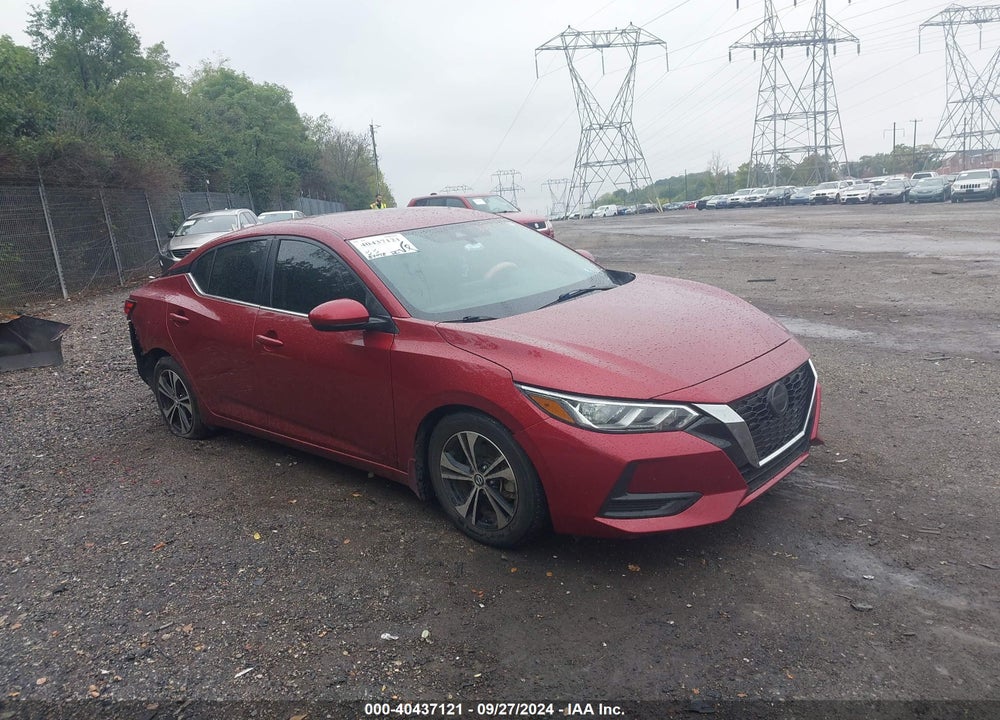 2021 NISSAN SENTRA SV XTRONIC CVT VIN: 3N1AB8CV9MY207098