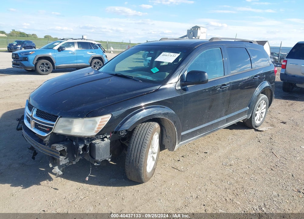 2013 DODGE JOURNEY SXT VIN: 3C4PDDBG0DT622465