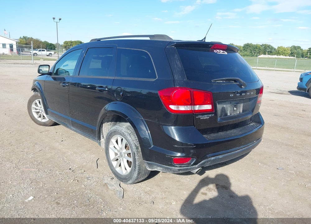 2013 DODGE JOURNEY SXT VIN: 3C4PDDBG0DT622465