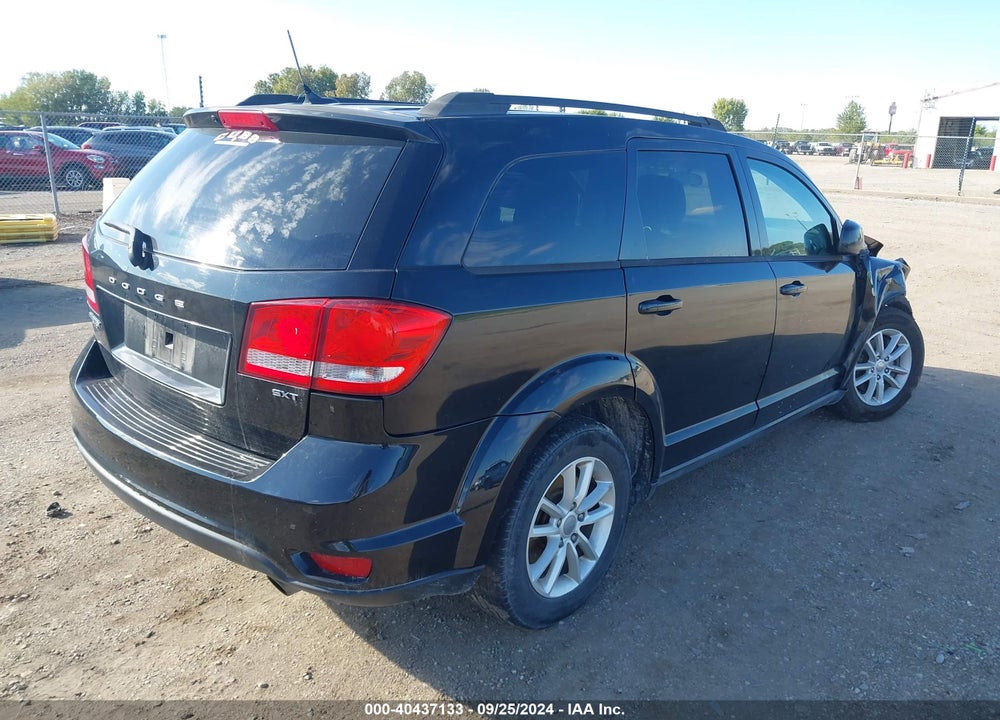 2013 DODGE JOURNEY SXT VIN: 3C4PDDBG0DT622465