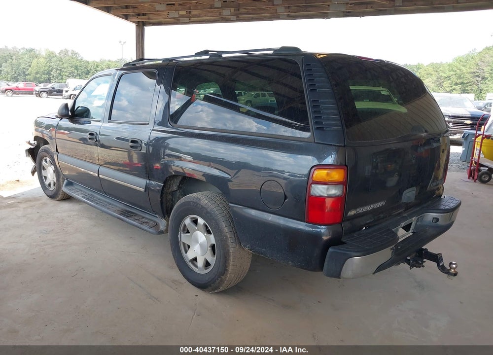 2003 CHEVROLET SUBURBAN 1500 LS VIN: 3GNEC16T63G318281