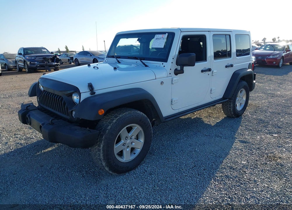 2016 JEEP WRANGLER UNLIMITED BLACK BEAR VIN: 1C4BJWDG4GL191043