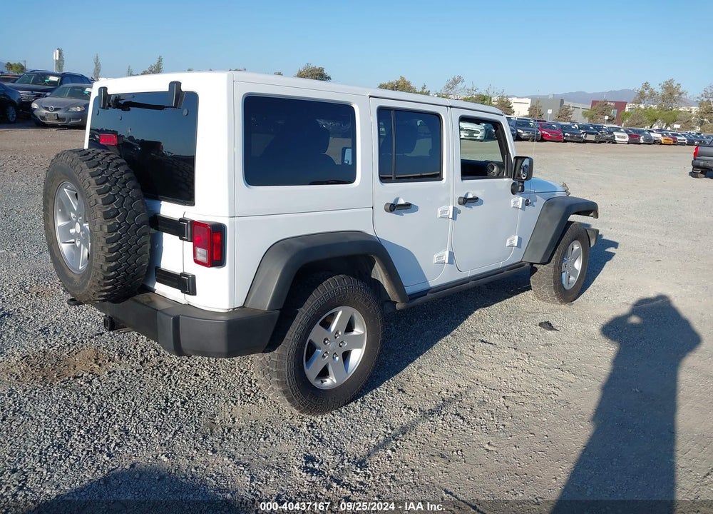 2016 JEEP WRANGLER UNLIMITED BLACK BEAR VIN: 1C4BJWDG4GL191043