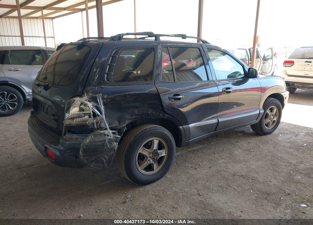 2004 HYUNDAI SANTA FE GLS VIN: KM8SC13D24U664945