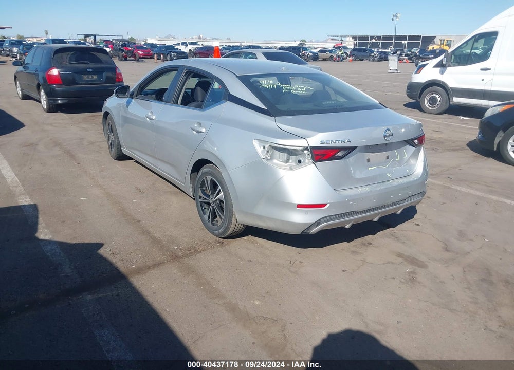 2021 NISSAN SENTRA SV XTRONIC CVT VIN: 3N1AB8CV4MY259738