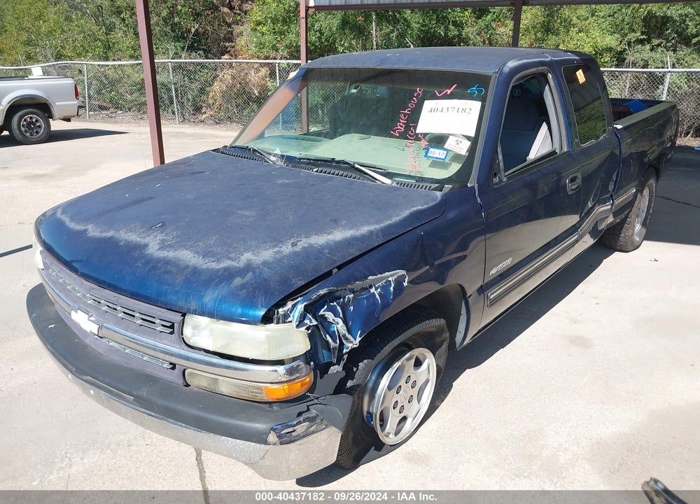 2000 CHEVROLET SILVERADO 1500 LS VIN: 1GCEC19T7YZ221795
