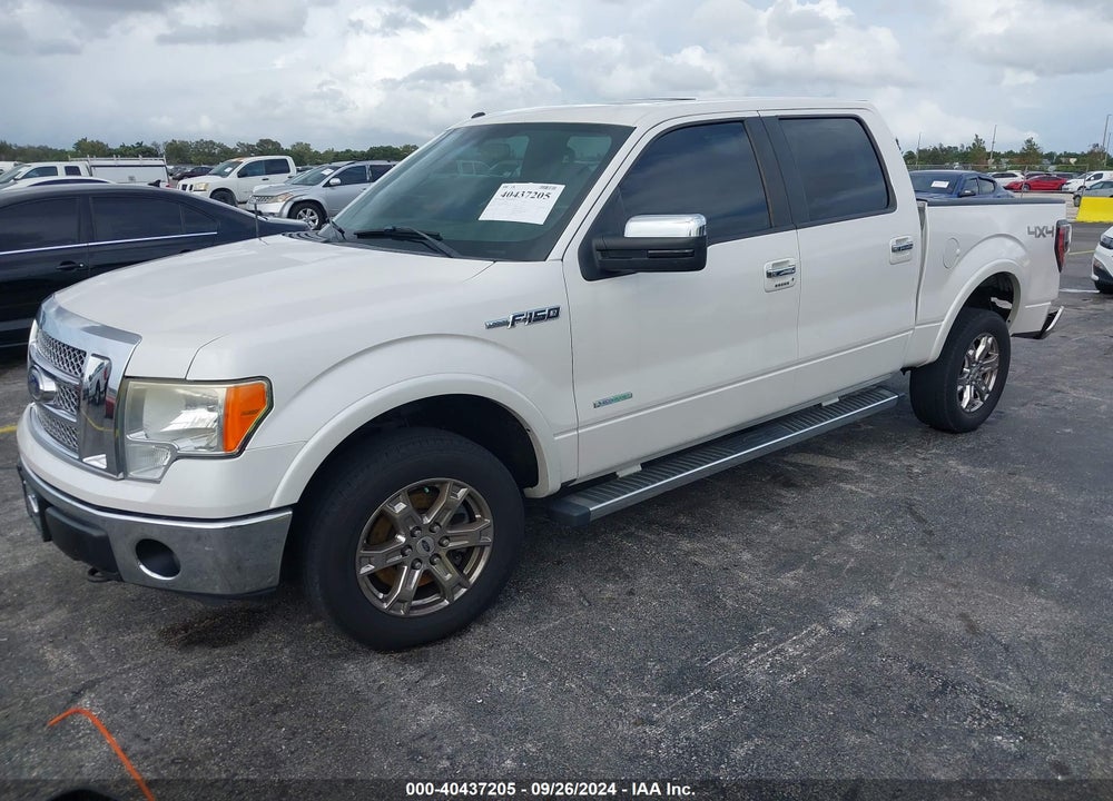 2011 FORD F-150 LARIAT VIN: 1FTFW1ET0BFD26169