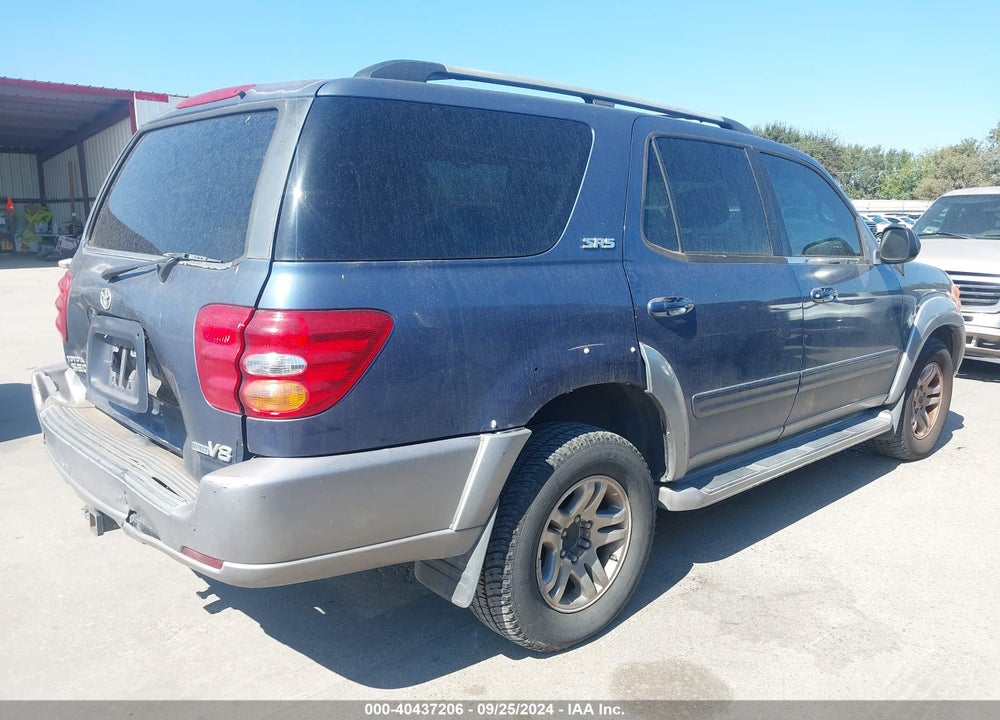 2004 TOYOTA SEQUOIA SR5 V8 VIN: 5TDZT34A34S233537
