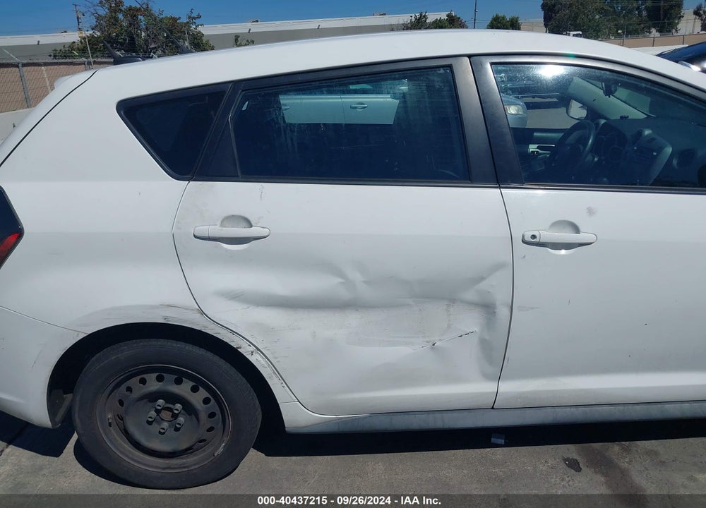 2009 PONTIAC VIBE VIN: 5Y2SP678X9Z409067