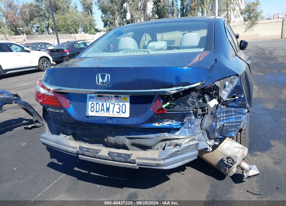 2016 HONDA ACCORD LX VIN: 1HGCR2F3XGA035716