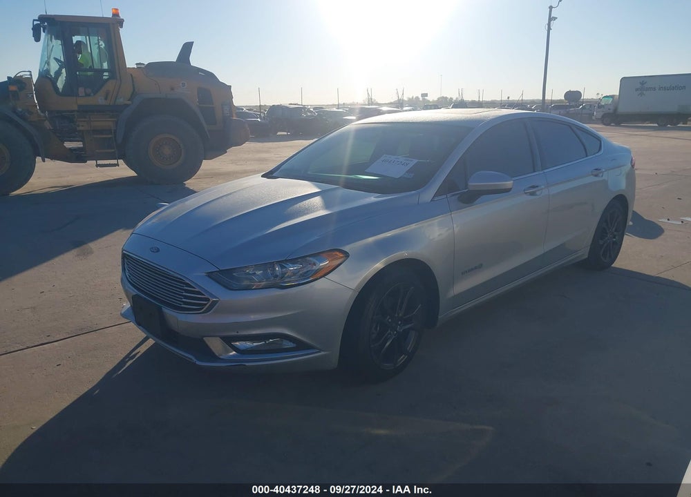 2018 FORD FUSION HYBRID SE VIN: 3FA6P0LU8JR169422