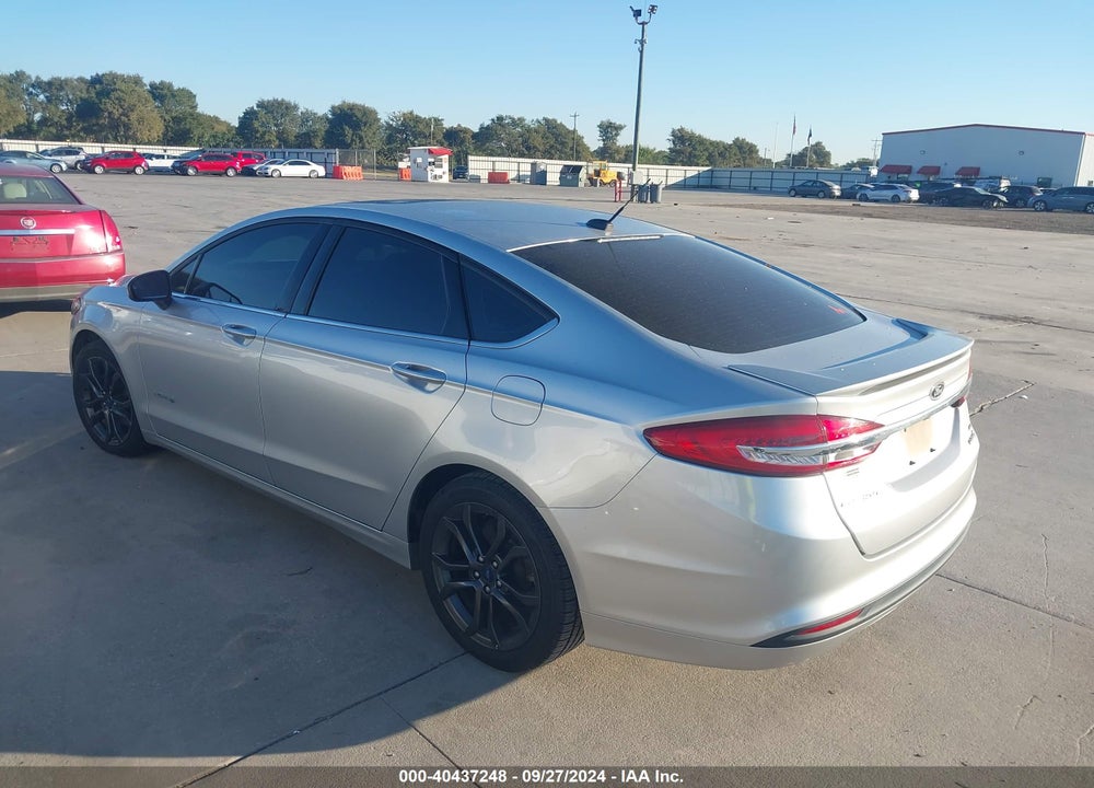 2018 FORD FUSION HYBRID SE VIN: 3FA6P0LU8JR169422