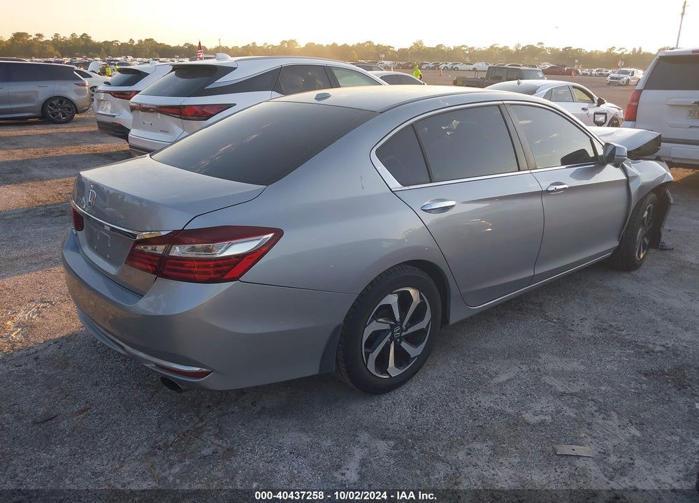 2016 HONDA ACCORD EX-L VIN: 1HGCR2F82GA130136