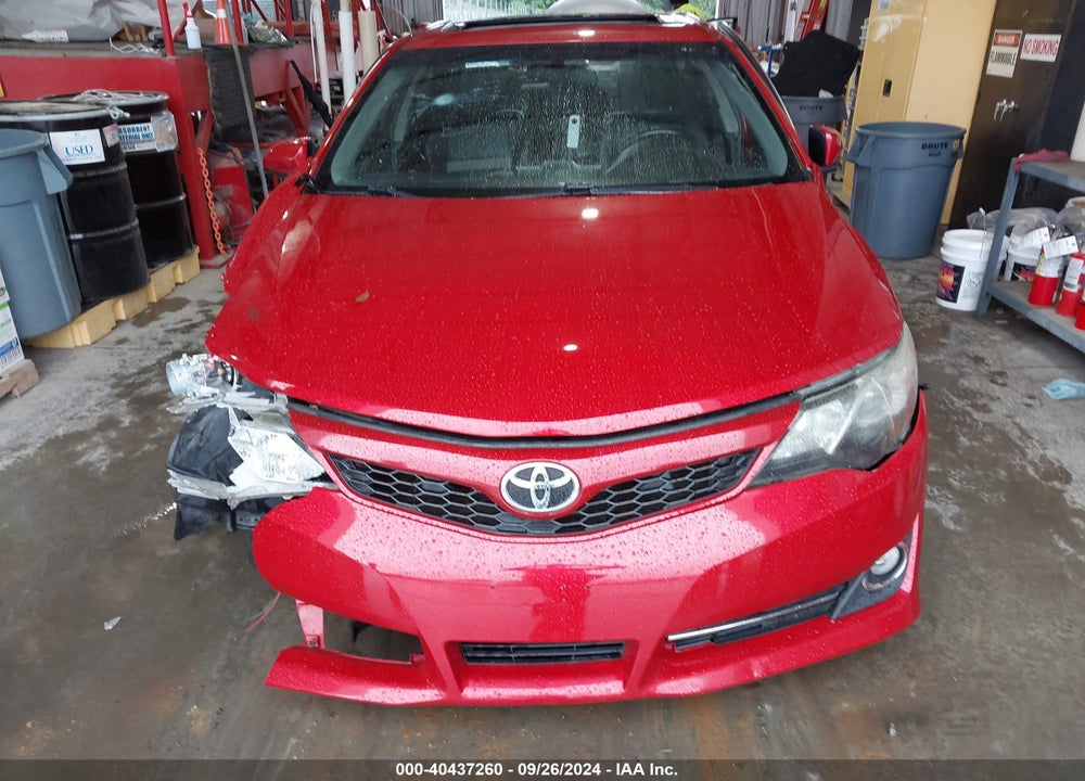 2012 TOYOTA CAMRY SE LIMITED EDITION VIN: 4T1BF1FK8CU609545