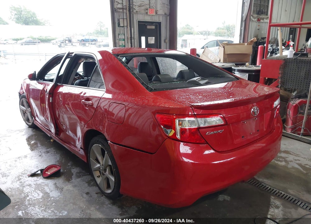 2012 TOYOTA CAMRY SE LIMITED EDITION VIN: 4T1BF1FK8CU609545