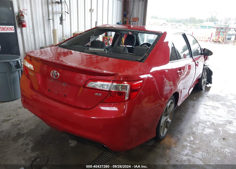 2012 TOYOTA CAMRY SE LIMITED EDITION VIN: 4T1BF1FK8CU609545