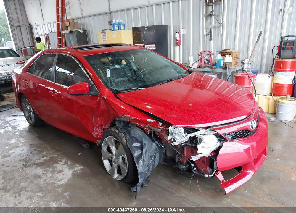 2012 TOYOTA CAMRY SE LIMITED EDITION VIN: 4T1BF1FK8CU609545