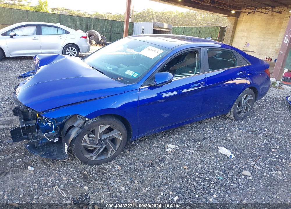 2024 HYUNDAI ELANTRA LIMITED VIN: KMHLP4DG9RU722673