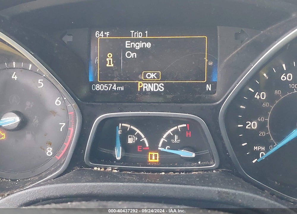 2018 FORD FOCUS TITANIUM VIN: 1FADP3J2XJL285603