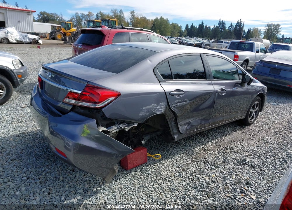 2015 HONDA CIVIC SE VIN: 19XFB2F73FE292666