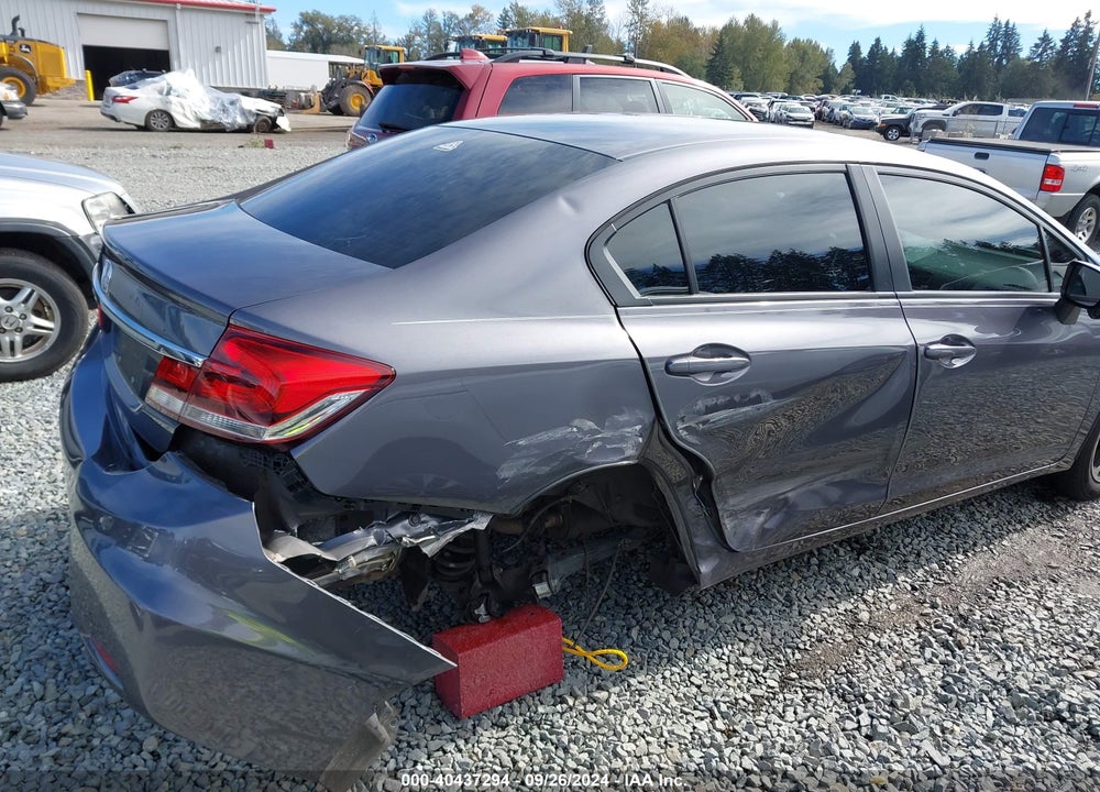 2015 HONDA CIVIC SE VIN: 19XFB2F73FE292666