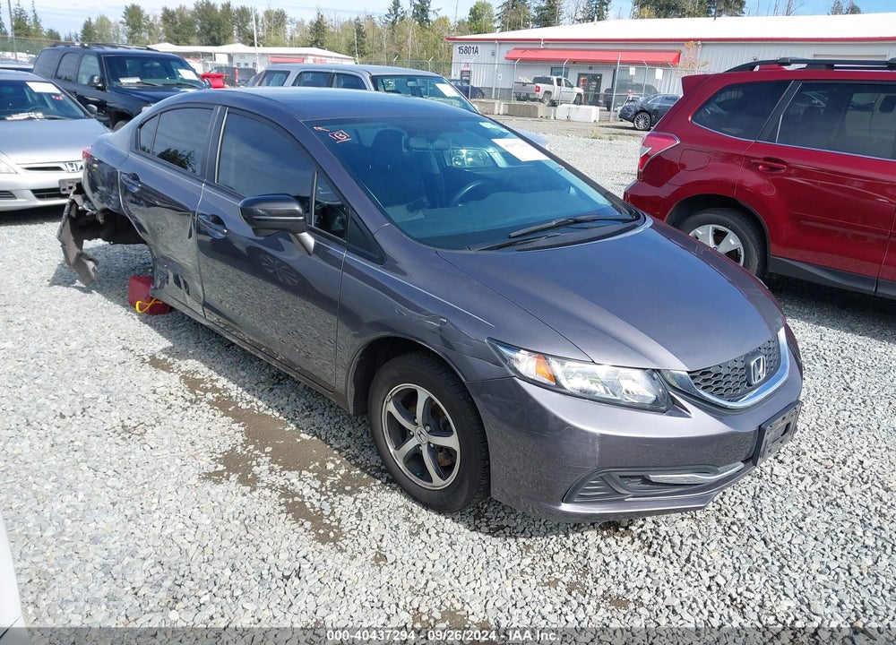 2015 HONDA CIVIC SE VIN: 19XFB2F73FE292666