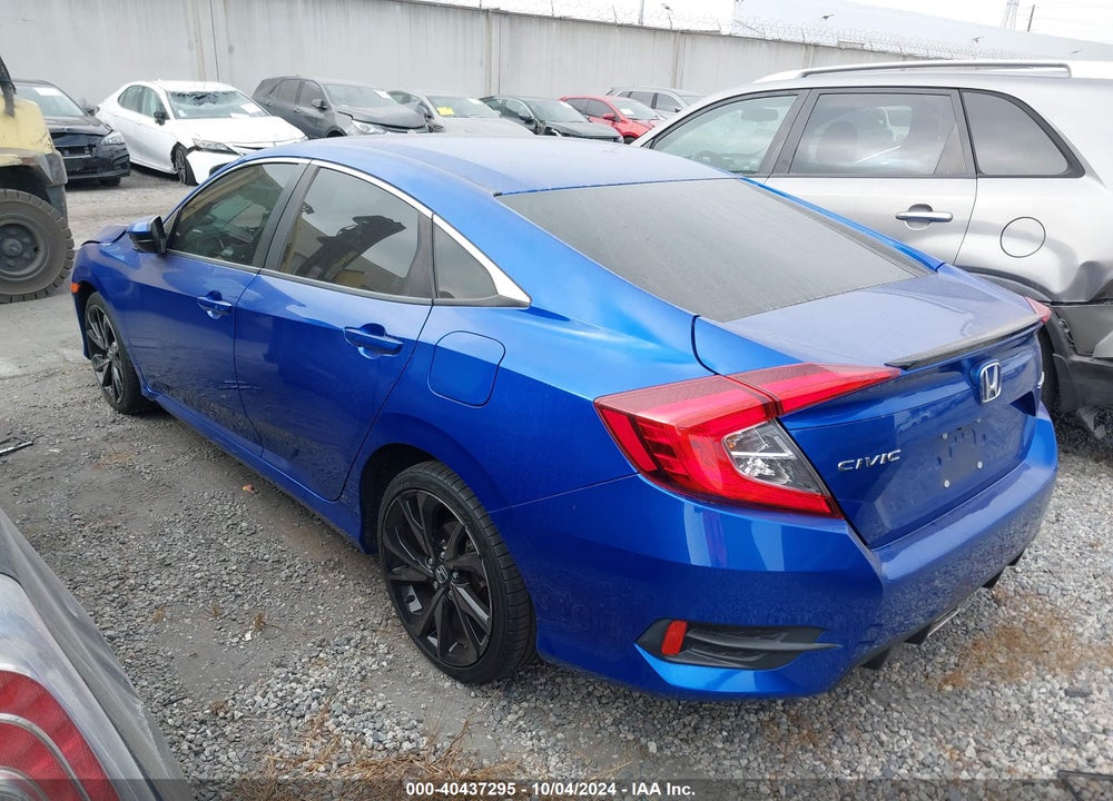 2019 HONDA CIVIC SPORT VIN: 19XFC2F84KE206751