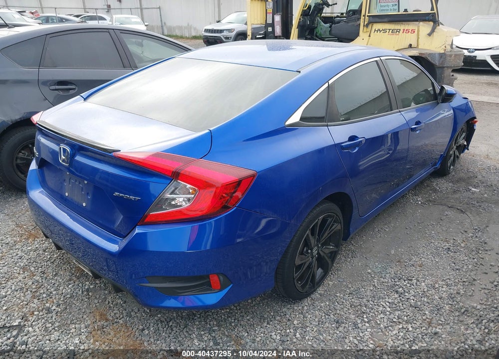 2019 HONDA CIVIC SPORT VIN: 19XFC2F84KE206751