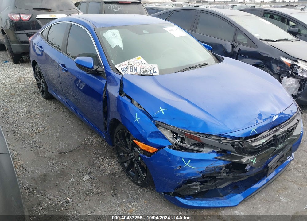 2019 HONDA CIVIC SPORT VIN: 19XFC2F84KE206751