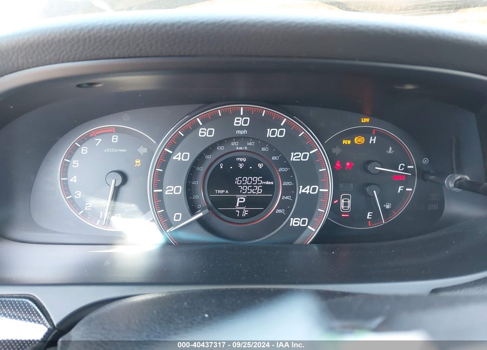 2013 HONDA ACCORD EX-L VIN: 1HGCT1B87DA001595