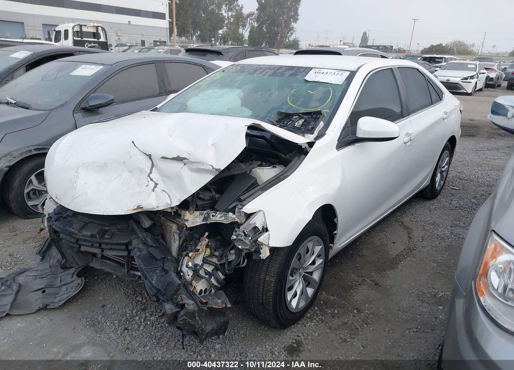 2016 TOYOTA CAMRY LE VIN: 4T4BF1FK0GR539910