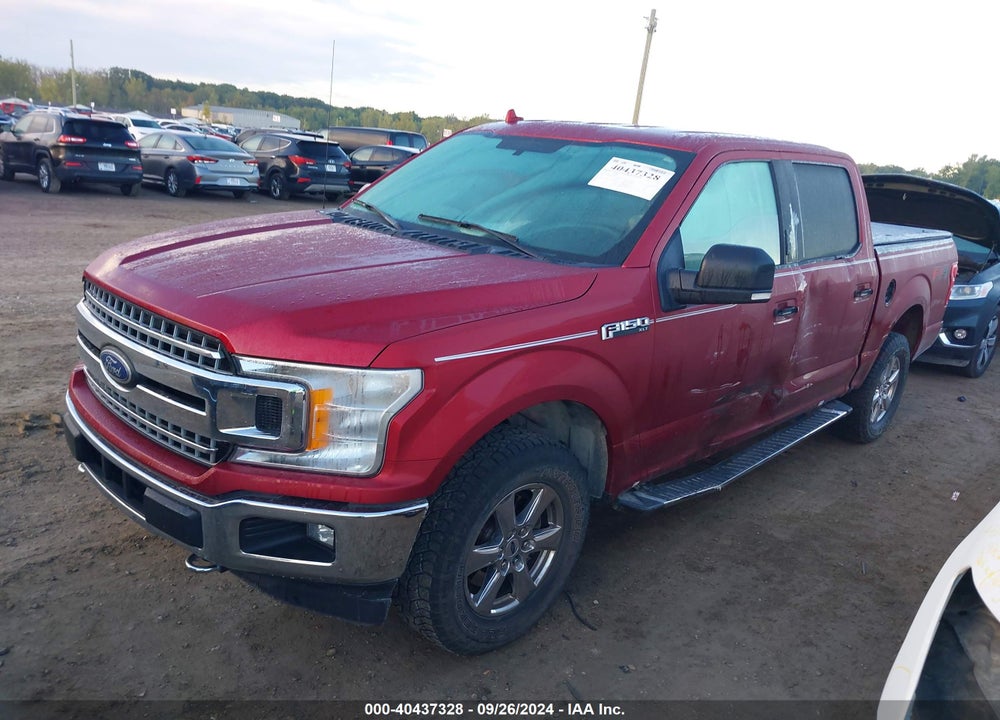 2018 FORD F-150 XLT VIN: 1FTEW1EGXJFE66484