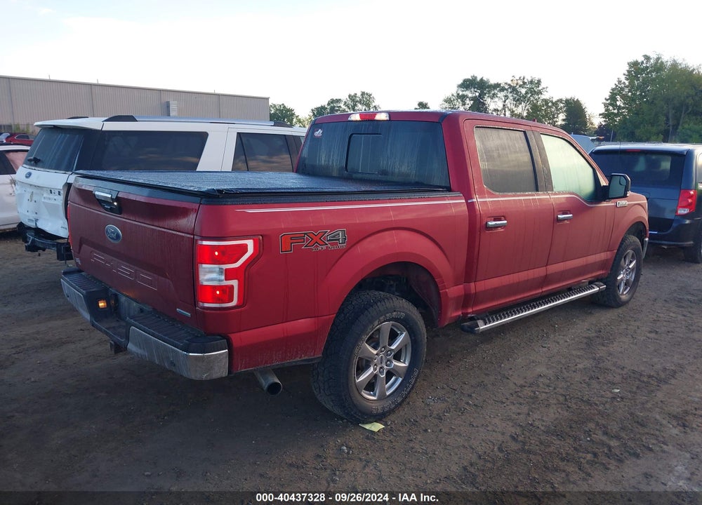 2018 FORD F-150 XLT VIN: 1FTEW1EGXJFE66484