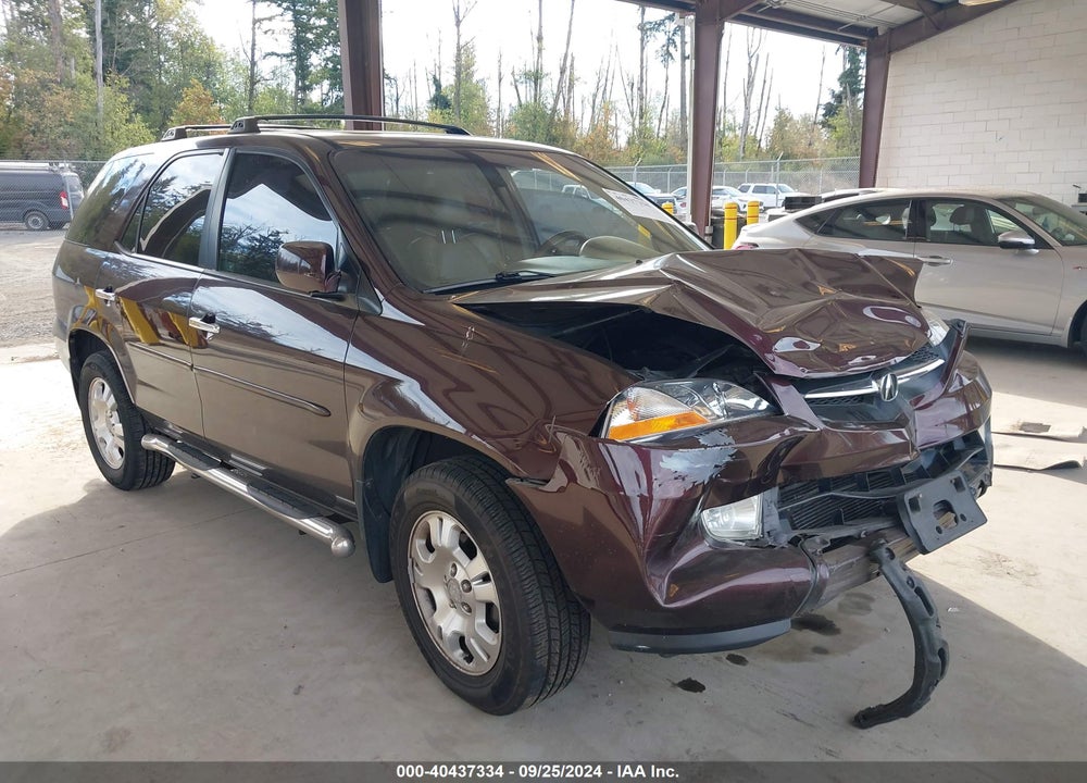 2002 ACURA MDX VIN: 2HNYD18262H503494