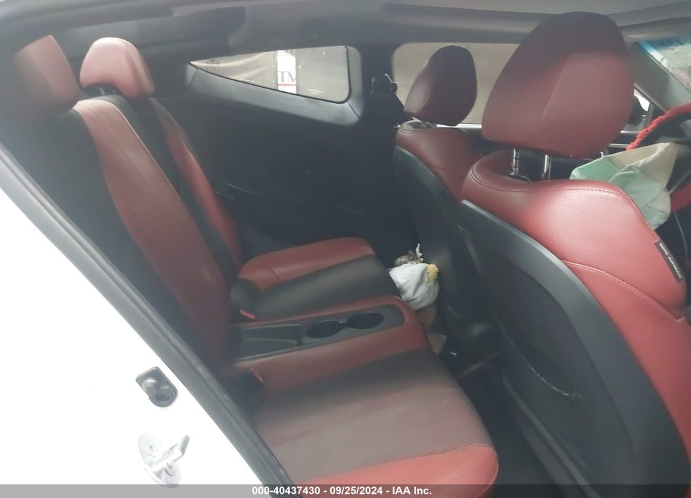 2014 HYUNDAI VELOSTER BASE W/RED VIN: KMHTC6AD7EU201379