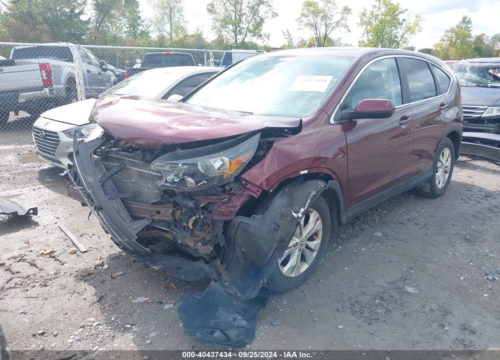 2013 HONDA CR-V EX VIN: 5J6RM4H59DL004744