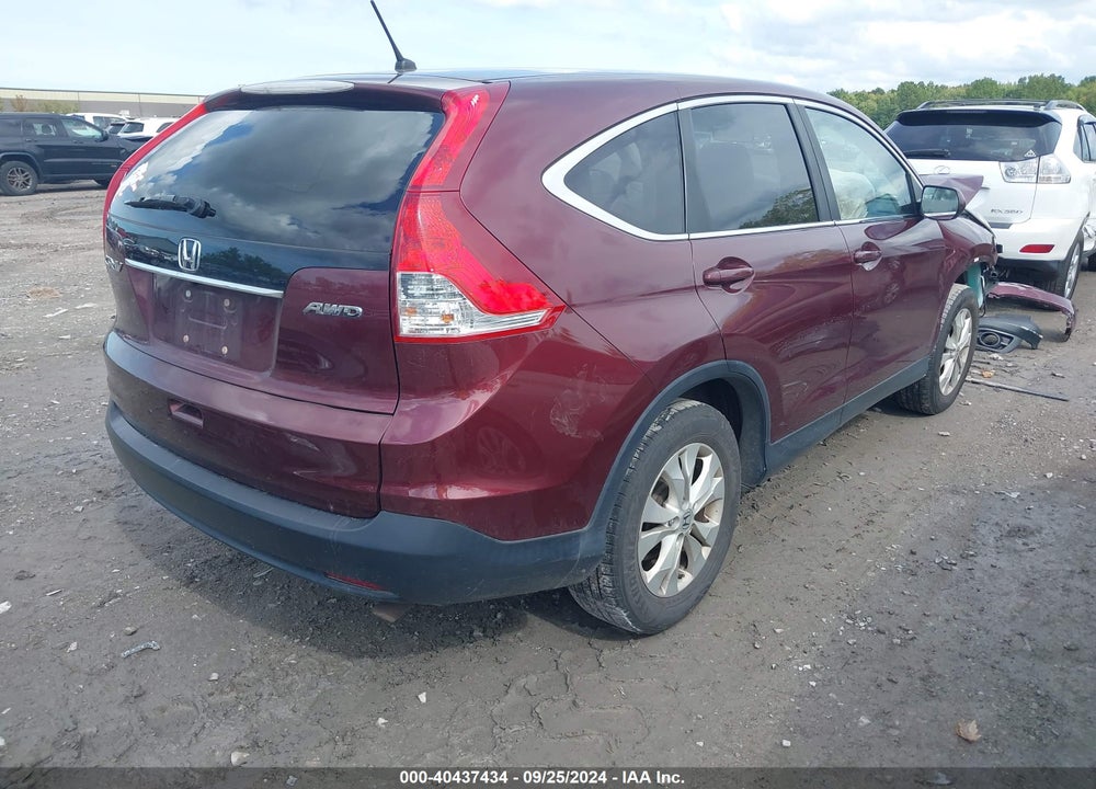 2013 HONDA CR-V EX VIN: 5J6RM4H59DL004744