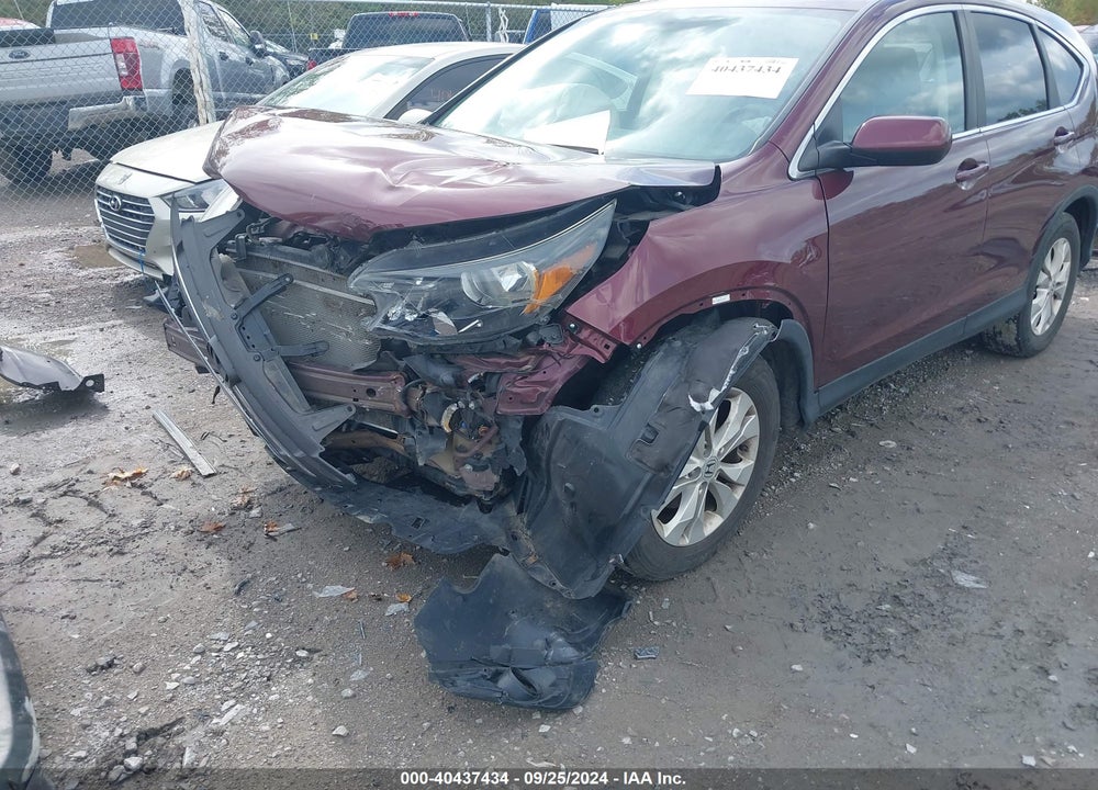 2013 HONDA CR-V EX VIN: 5J6RM4H59DL004744